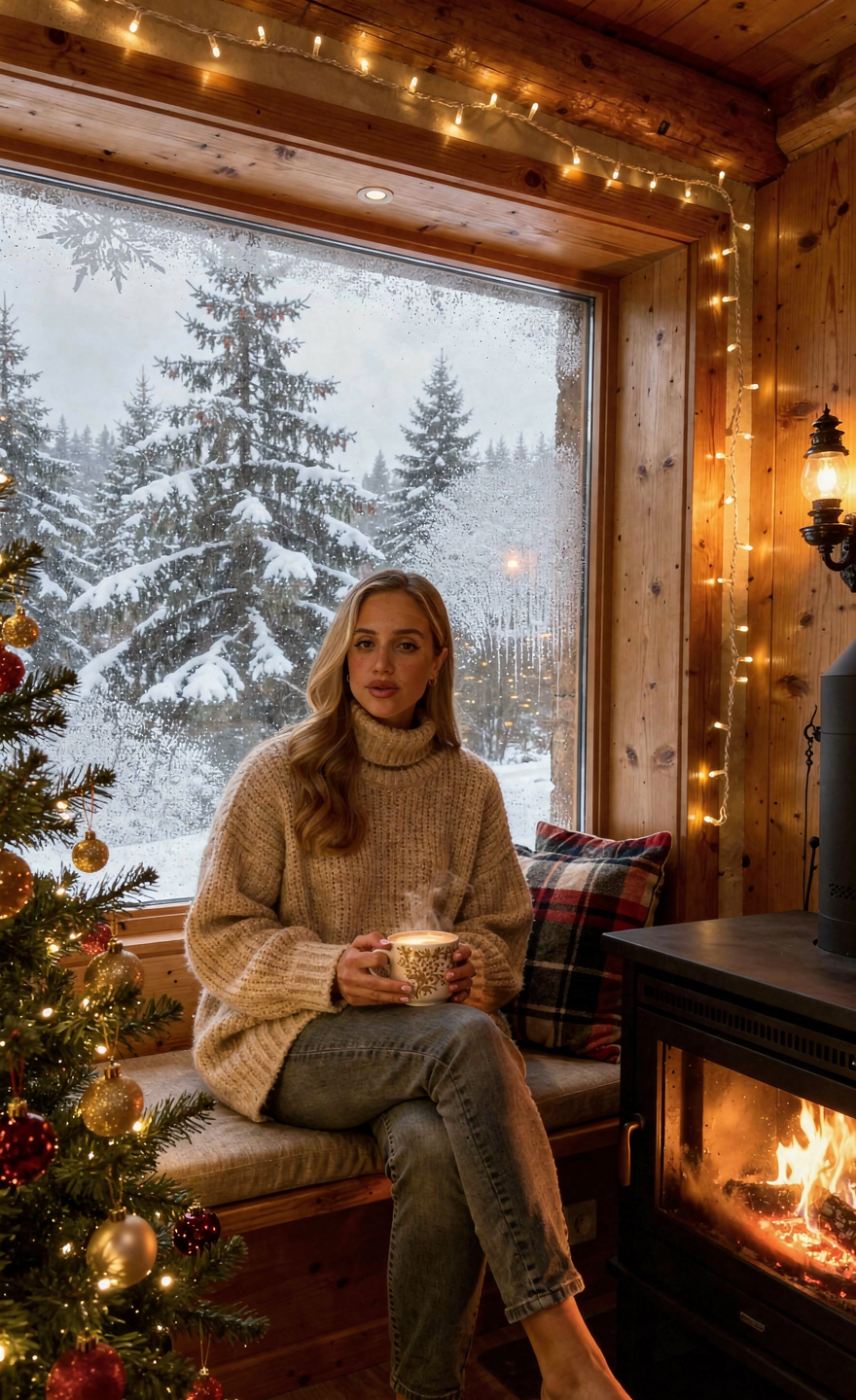 Christmas Cabin - After