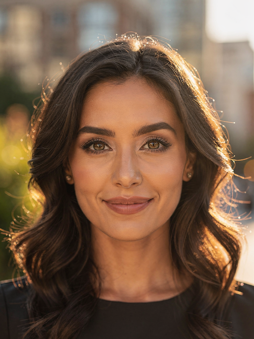 Leopard Print Fur Coat With Be - Înainte