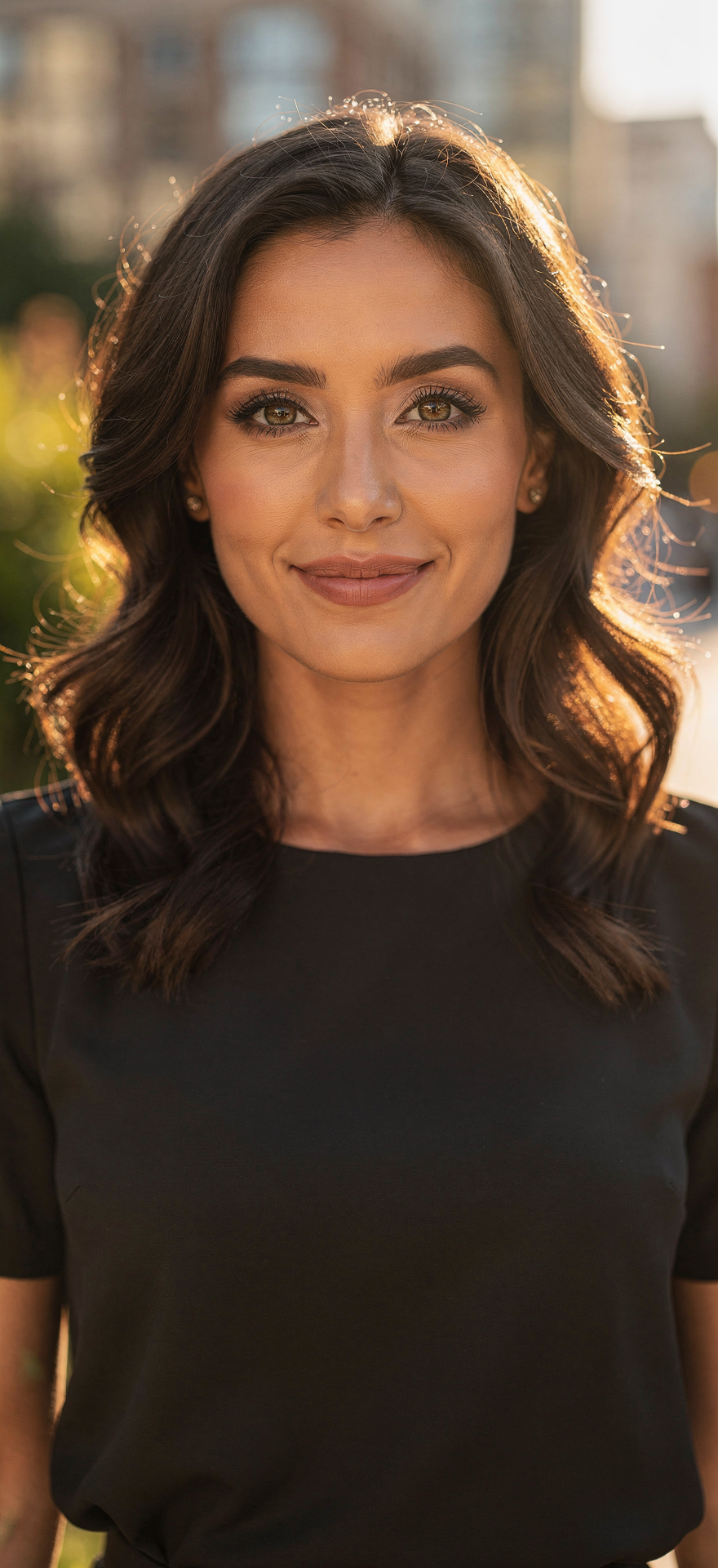 Soft Pink Ribbed Knit Turtlene - Før