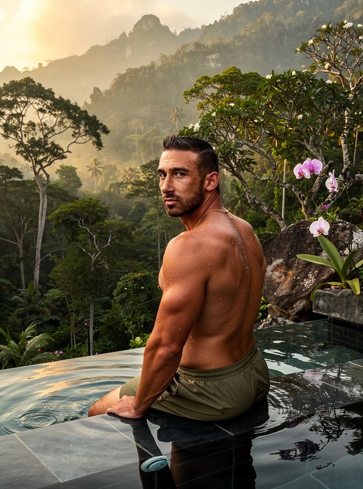 Bali Jungle Pool - بعد