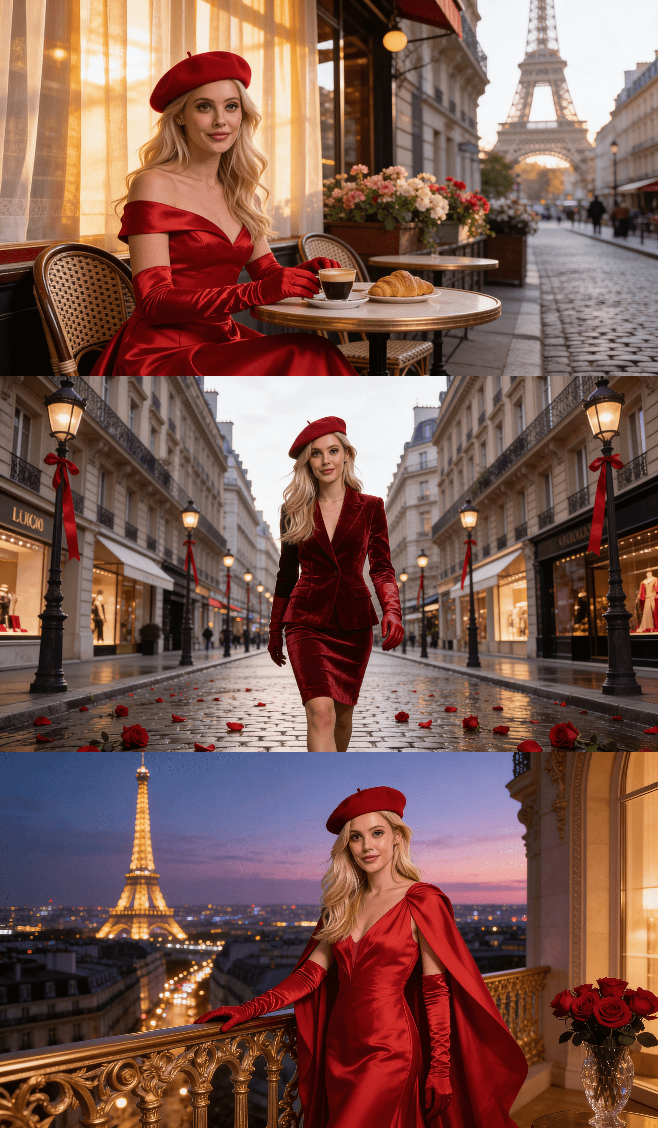 Parisian Rouge Romance - After