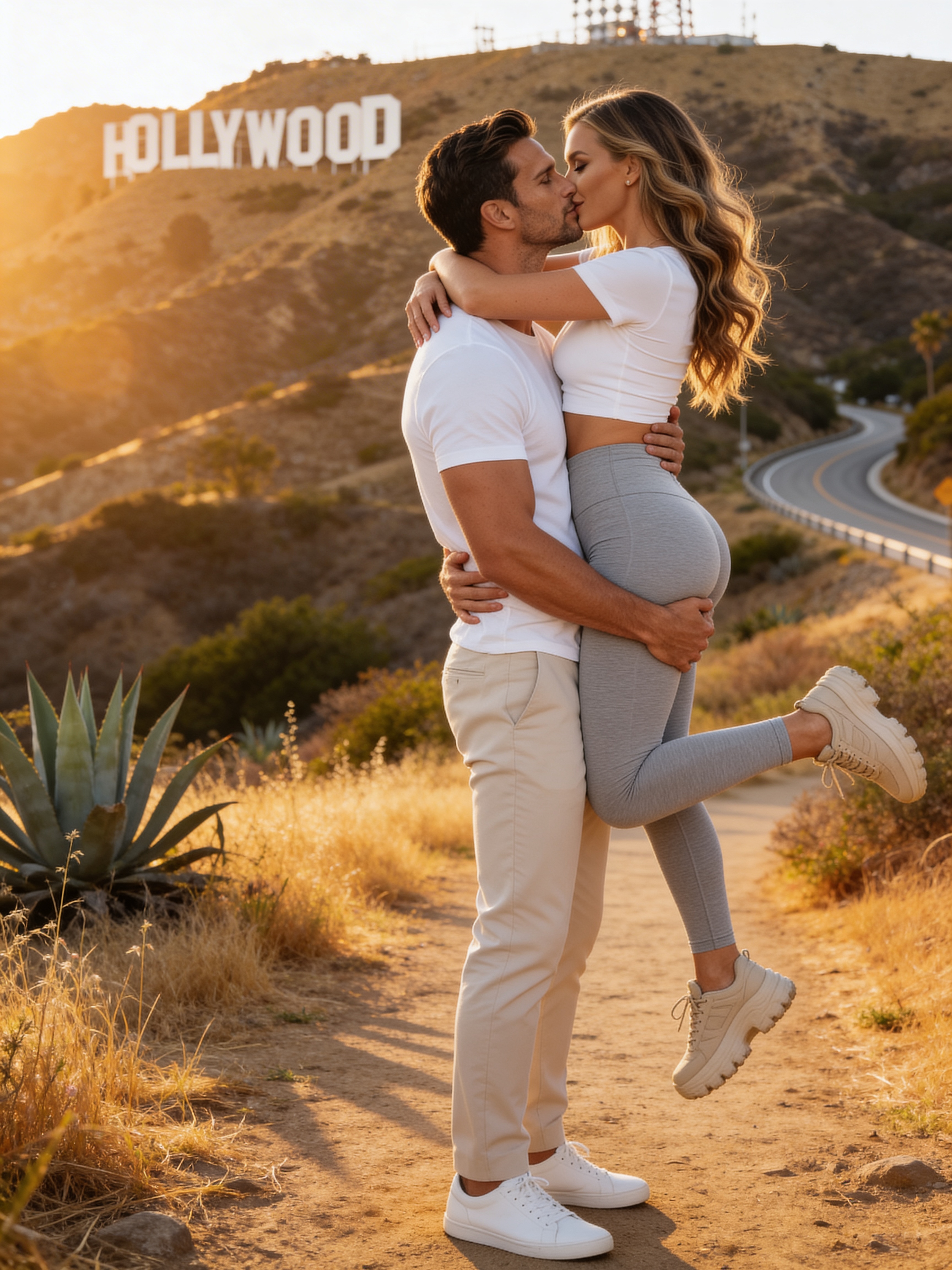 Pocałunek na wzgórzach Hollywood - Po