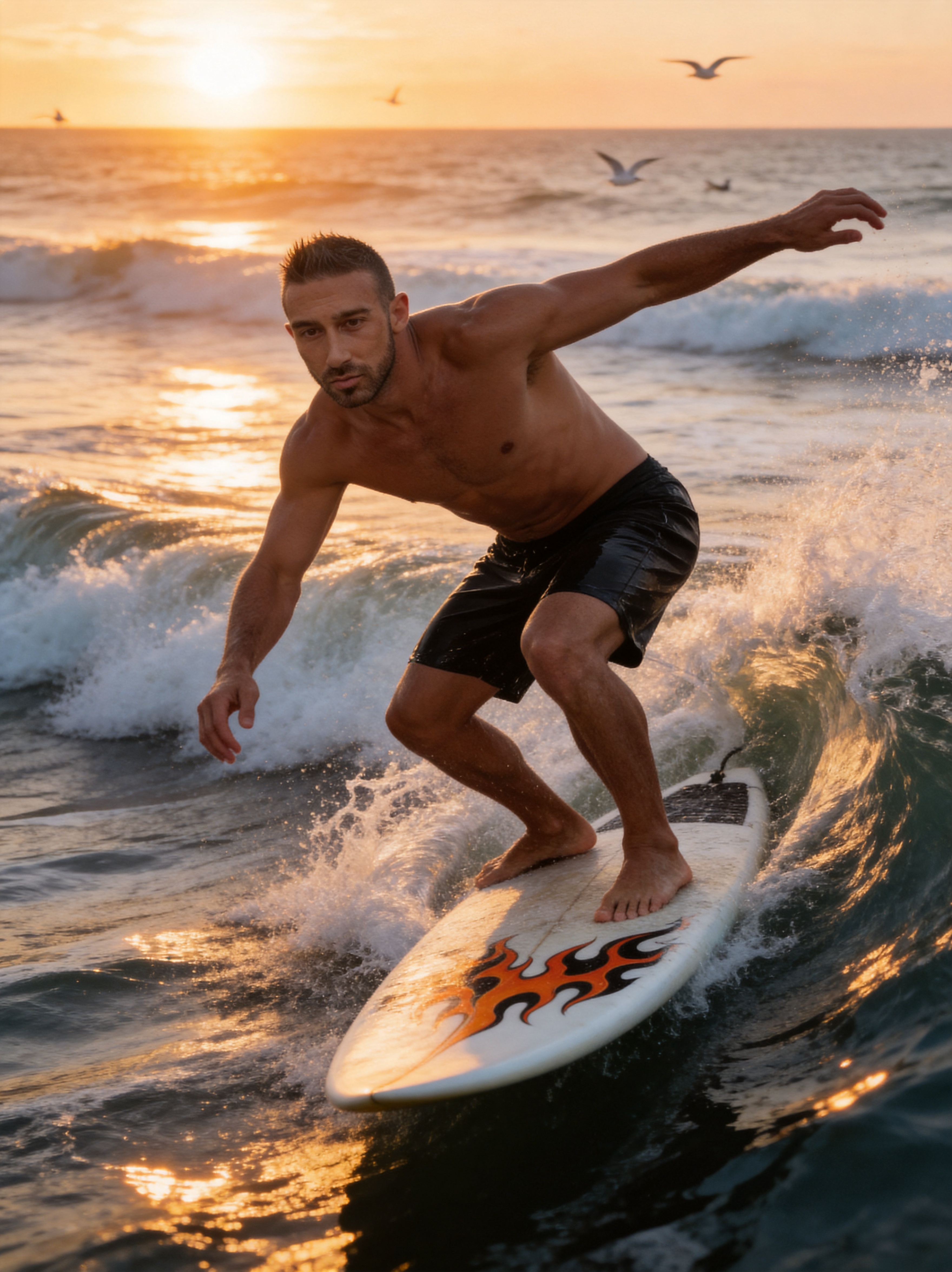Sunset Wave Rush - Po